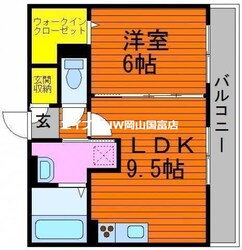 Merveille　A棟の物件間取画像